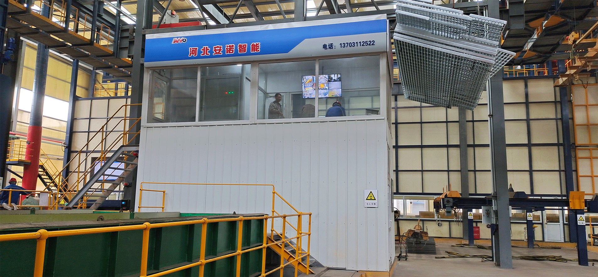 PLC程序控制系統(tǒng)，完成熱浸鍍鋅生產(chǎn)，自動控制和穩(wěn)定運行