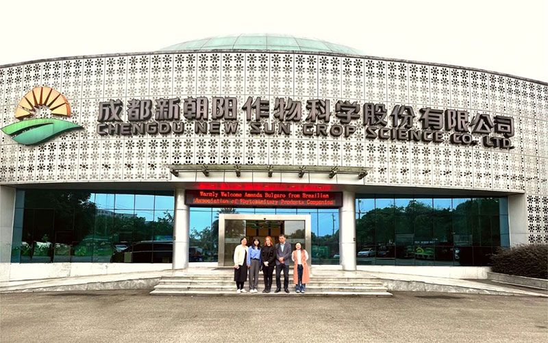 巴西國(guó)家植物保護(hù)產(chǎn)品協(xié)會(huì)專家訪問(wèn)新朝陽(yáng)，共探生物農(nóng)業(yè)合作新機(jī)遇